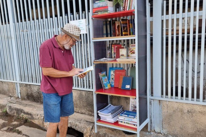 Projeto Leitura para Todos democratiza o contato com os livros e espalha história - (crédito: Arquivo pessoal) Projeto Leitura para Todos democratiza o contato com os livros e espalha história - (crédito: Arquivo pessoal)