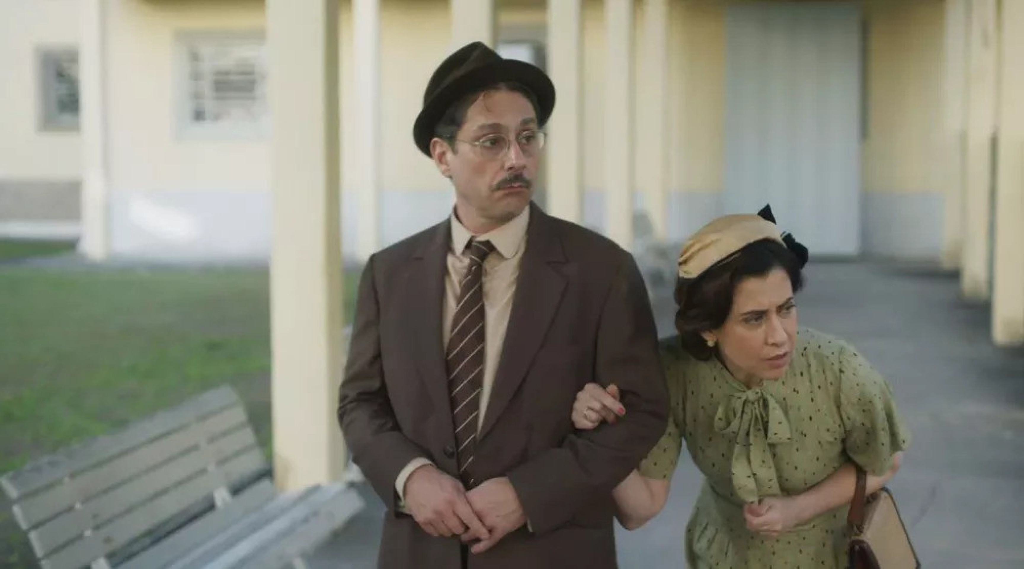 Com Alexandre Nero em 