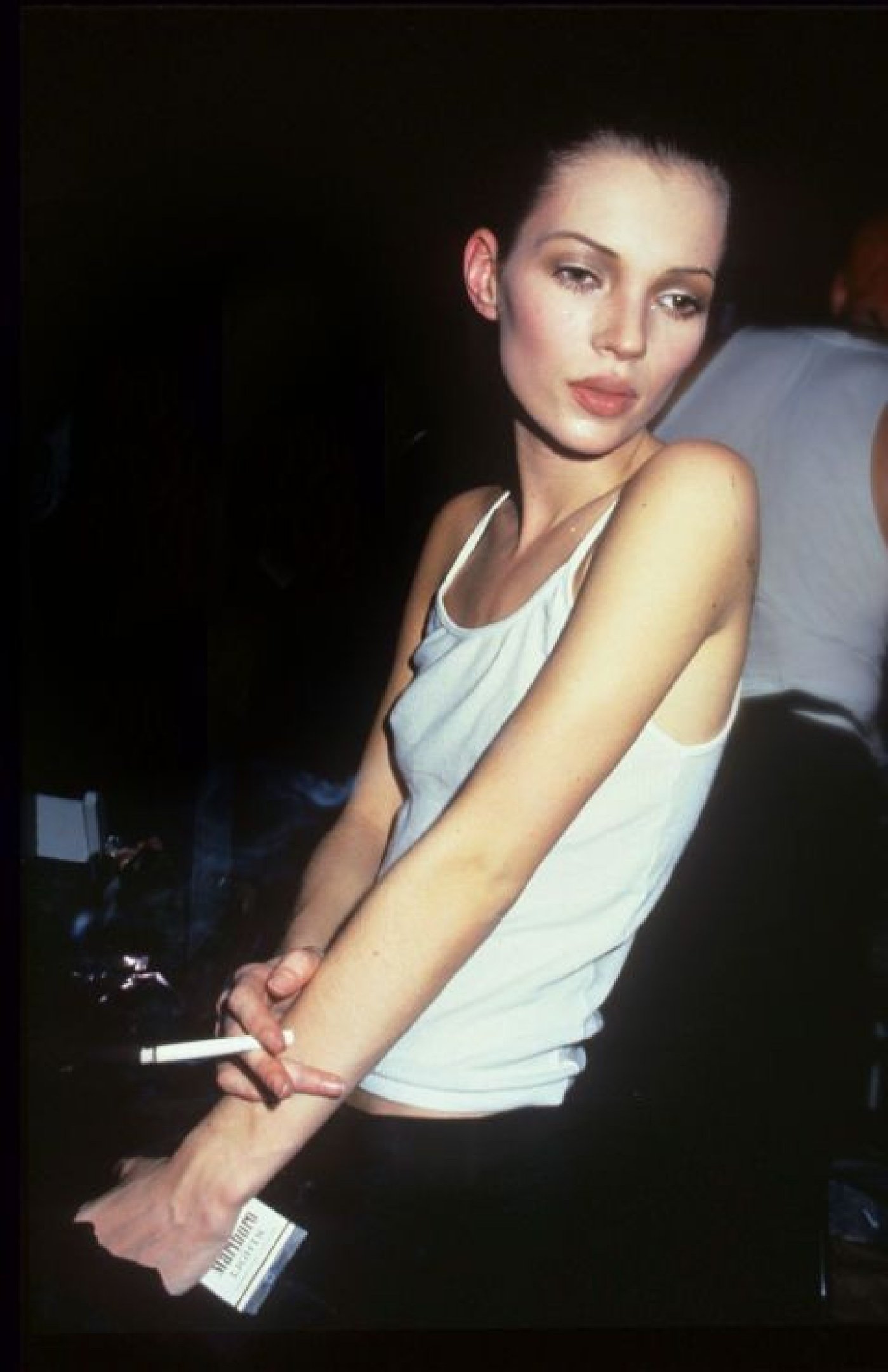 Kate Moss era o grande símbolo da cultura heroin chic 
