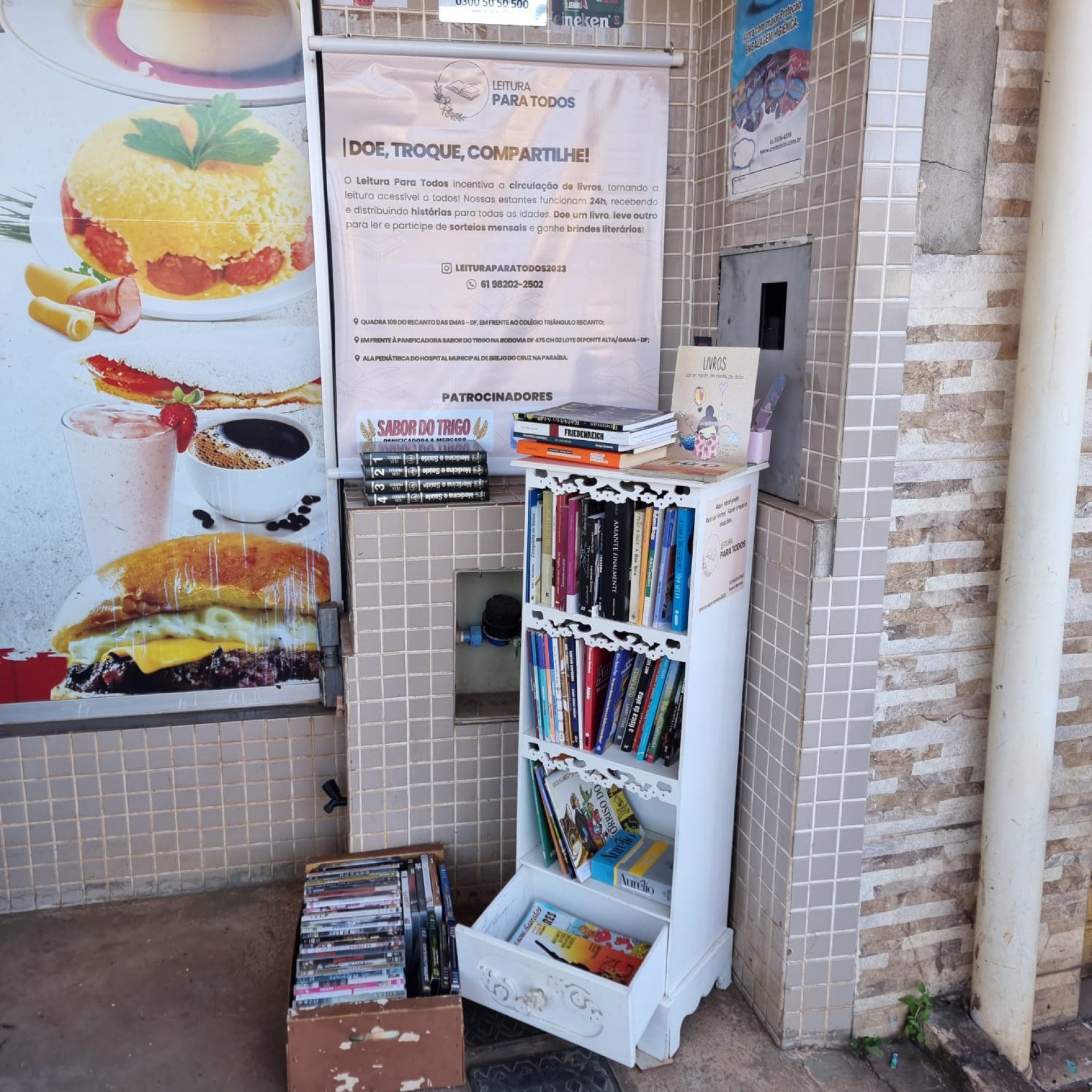 Projeto Leitura para Todos democratiza o contato com os livros e espalha hist&oacute;ria