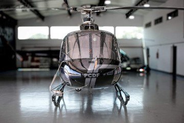 A Divisão de Operações Aéreas (DOA/Depate) representará a Polícia Civil com mostra de helicóptero -  (crédito: Divulgação: PCDF)