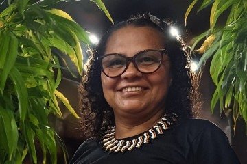Arlete Juruna, codiretora de Xingu à margem, em cartaz no 58º Festival de Brasília -  (crédito: Wallace Nogueira e Arlete Juruna)