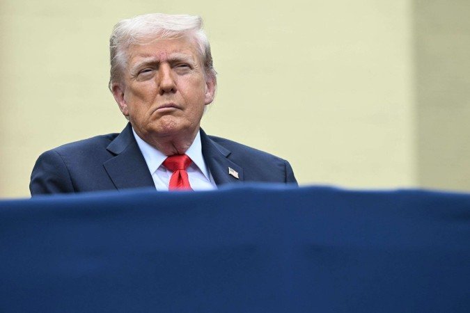 Donald Trump homenageou Charlie Kirk durante cerimônia em alusão ao 24º aniversário do 11/9 