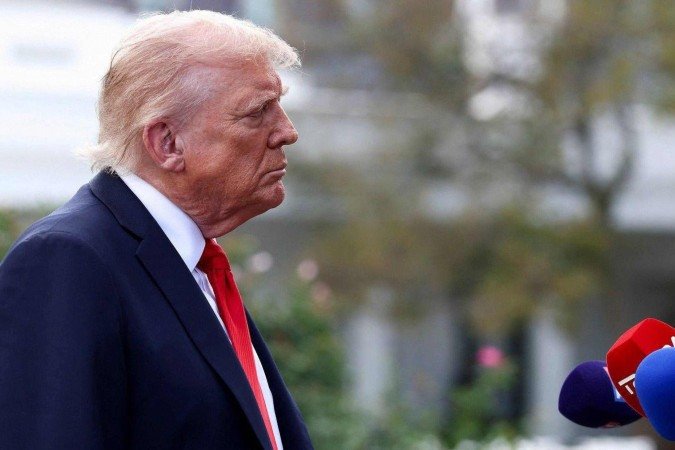 Trump diz estar 'surpreso' com condenação de Bolsonaro -  (crédito: BBC Geral)