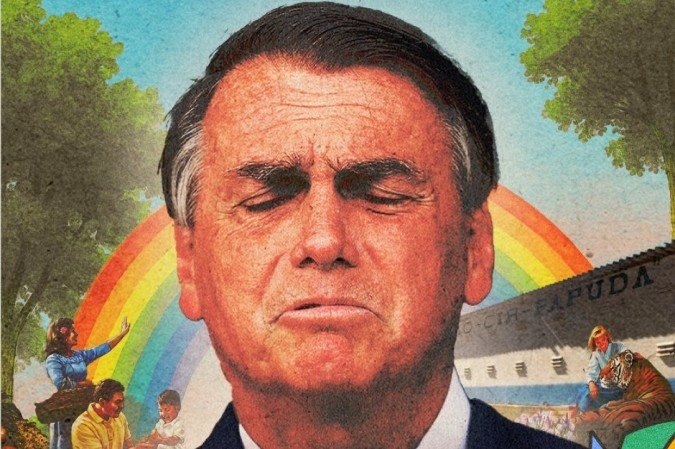 Bolsonaro vira 'meme' nas redes -  (crédito: REDES SOCIAIS/REPRODUÇÃO)