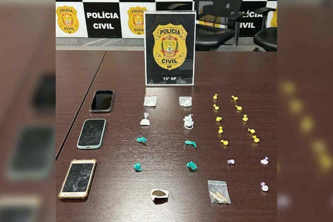 Criminosos usavam adolescentes para vender as drogas - (crédito: Divulgação/PCDF) Criminosos usavam adolescentes para vender as drogas - (crédito: Divulgação/PCDF)