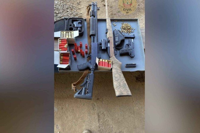 Preso em operação criminoso apontado como um dos maiores arrombadores de cofres do DF -  (crédito: PCDF/Divulgação)