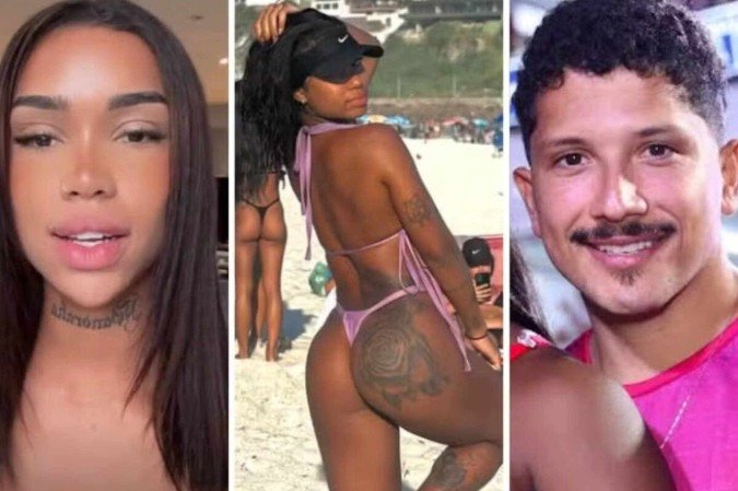 Mulher se pronuncia após ter foto de biquíni repostada por Yuri Lima, namorado de IZA
