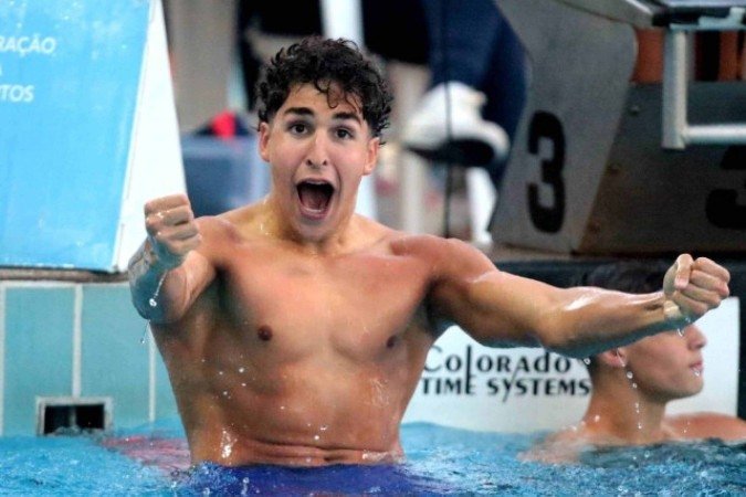 Aos 16 anos, Pedro Henrique acumula conquistas nacionais e internacionais -  (crédito: Ricardo Sodré/CBDA)