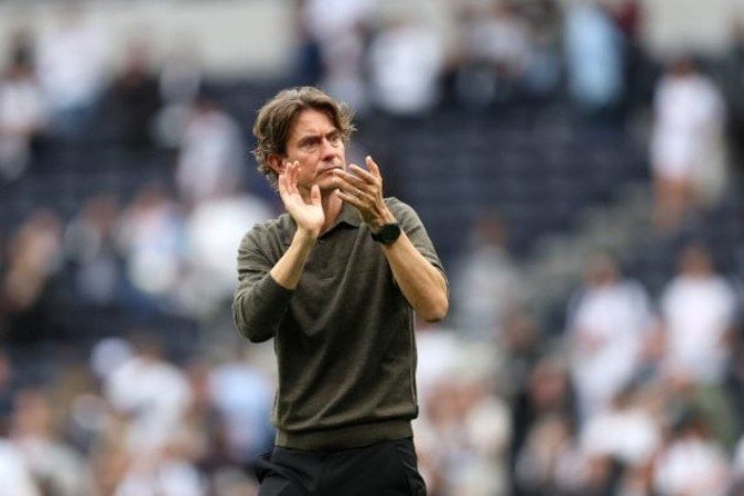 Thomas Frank faz um bom início de temporada no comando do Tottenham -  (crédito: Foto: Julian Finney/Getty Images)