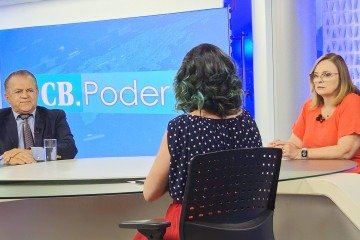  12.09.2025. Guilherme Felix CB/DA Press. CB Poder. O conselheiro Manoel de Andrade, presidente do Tribunal de Contas do DF, é o entrevistado do CB.Poder Especial. Na bancada: Denise Rothenburg e Adriana Bernardes -  (crédito:  Guilherme Felix CB/DA Press)