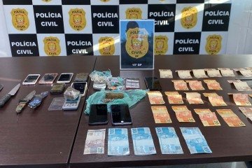Materiais apreendidos pela Polícia Civil em Operação Obscurus -  (crédito: Divulgação: PCDF)