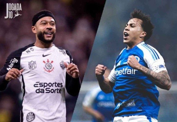 Fotos: Rodrigo Coca / Agência Corinthians; Gustavo Martins / Cruzeiro