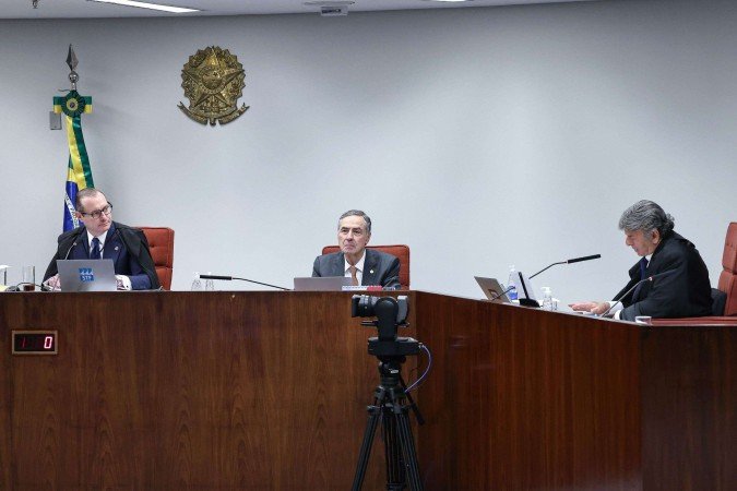 Voto de Fux  faz cair por terra a narrativa de que a ação penal seria um jogo de cartas marcadas  -  (crédito:  Antonio Augusto/SCO/STF)