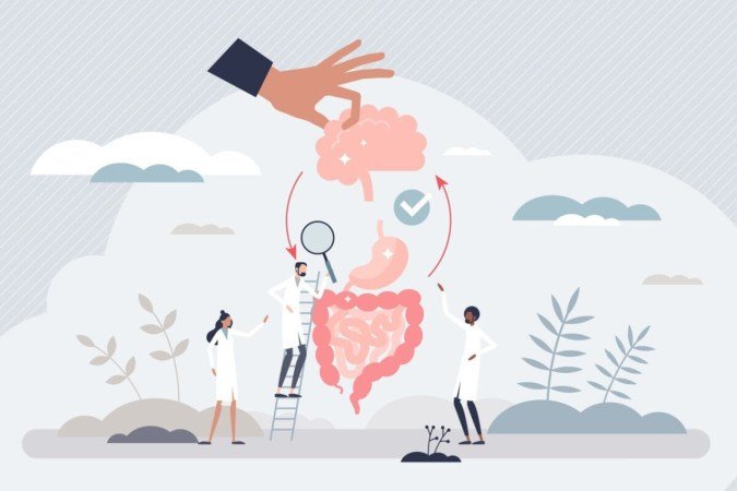 O estresse pode afetar o funcionamento do intestino (Imagem: VectorMine | Shutterstock)  -  (crédito: EdiCase)