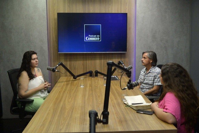 Rafaela Camelo participou do Podcast do Correio com os repórteres Ricardo Daehn e Mariana Reginato