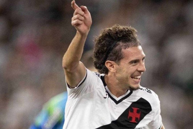 Nuno Moreira foi um dos destaques da classificação do Vasco às semifinais da Copa do Brasil  -  (crédito: Foto: Matheus Lima / Vasco)