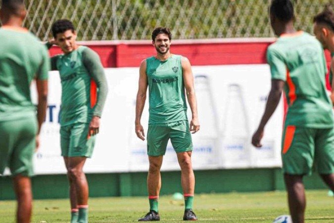 Igor Rabello será titular pela primeira vez no Fluminense -  (crédito: Foto: Marina Garcia/Fluminense FC)