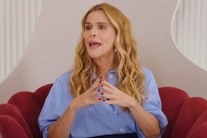 Ingrid Guimarães expõe vergonha da filha por vender vibradores -  (crédito: Reprodução/Youtube)