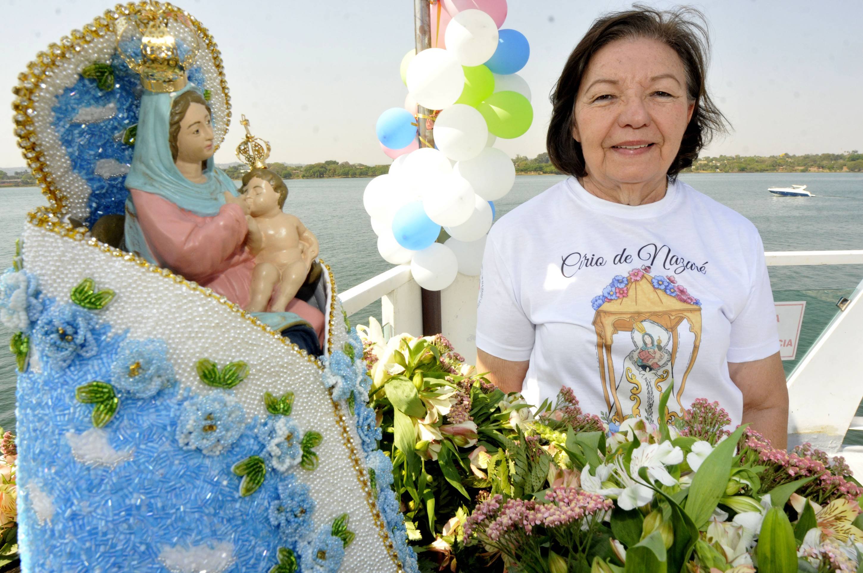 Maria da Glória Gama afirma que Nossa Senhora lhe salvou