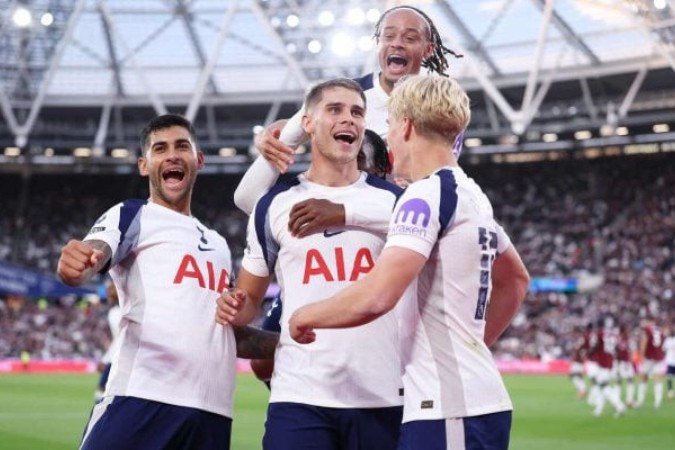 Spurs vão atéa casa do West Ham e arrasam: 3 a 0. E ficou barato - (crédito: Foto: Justin Setterfield/Getty Images)) Spurs vão atéa casa do West Ham e arrasam: 3 a 0. E ficou barato - (crédito: Foto: Justin Setterfield/Getty Images))