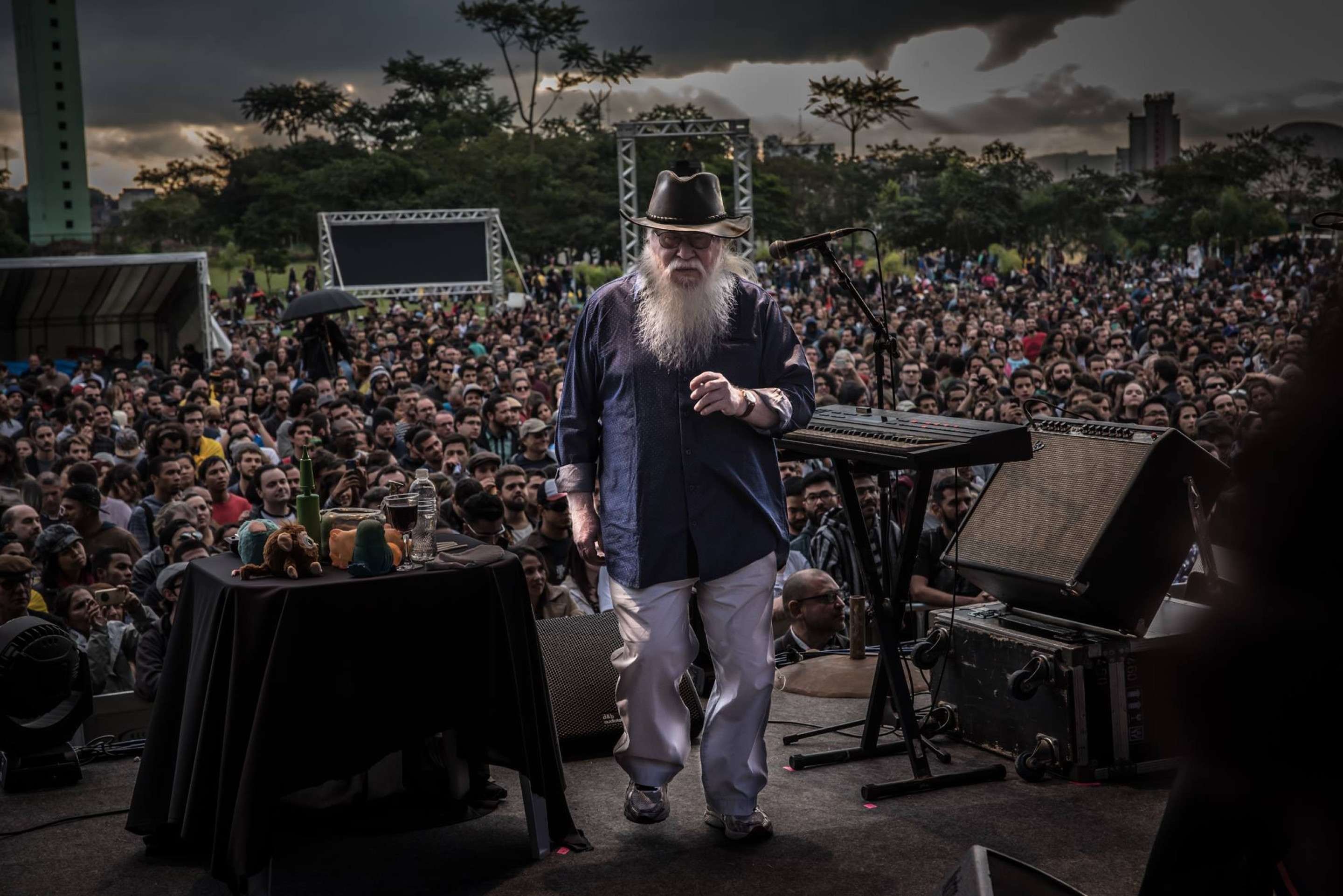 O músico Hermeto Pascoal  