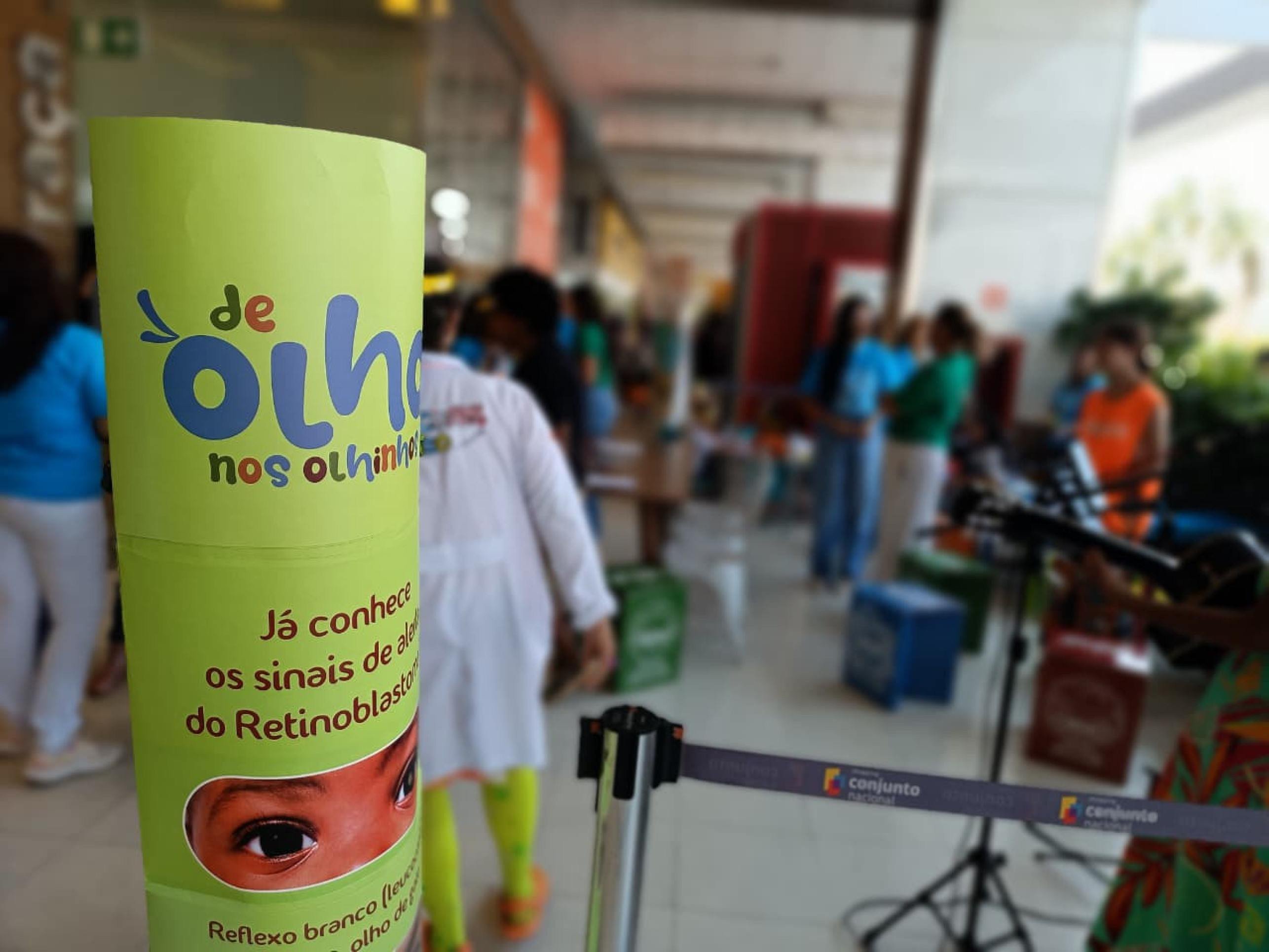 Evento do Hospital da Criança promove conscientização sobre câncer ocular