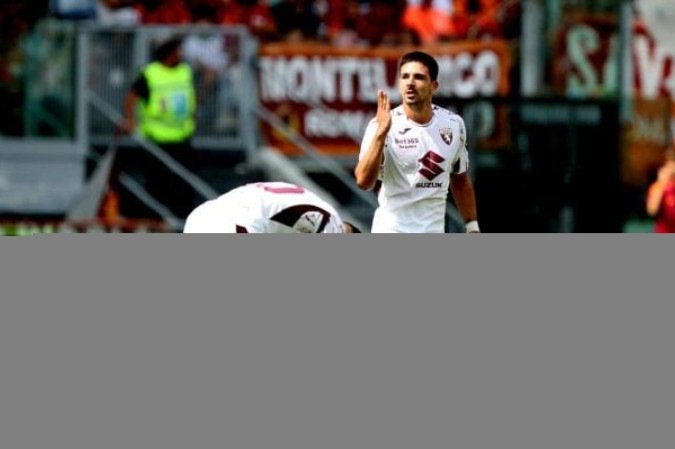 Simeone vibra logo após decidir, com um golaço, a vitória do Torino sobre a Roma - (crédito: Foto: Paolo Bruno/Getty Images) Simeone vibra logo após decidir, com um golaço, a vitória do Torino sobre a Roma - (crédito: Foto: Paolo Bruno/Getty Images)