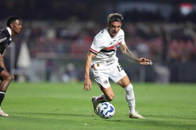 Argentino fez uma grande partida na vitória do Tricolor por 1 a 0 - (crédito: Foto: Paulo Pinto / São Paulo FC) Argentino fez uma grande partida na vitória do Tricolor por 1 a 0 - (crédito: Foto: Paulo Pinto / São Paulo FC)