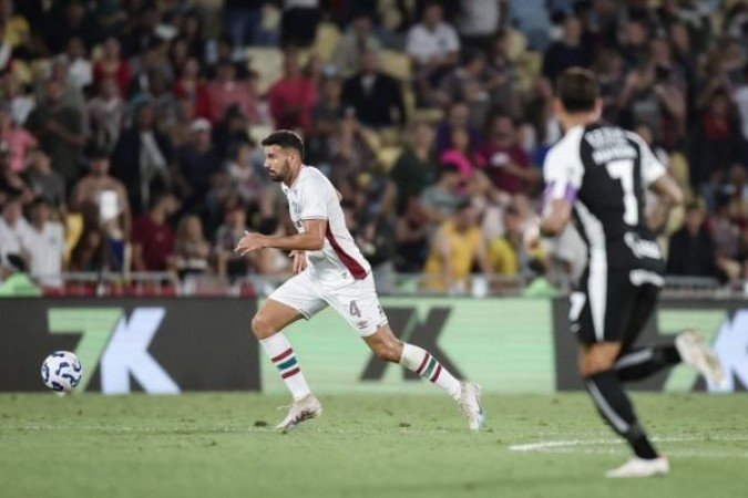 IGNÁCIO – Parou bem os atacantes corintianos, que não conseguiram sucesso nas bolas que recebiam de fora da área. NOTA 6,0. Foto: Marcelo Gonçalves/Fluminense