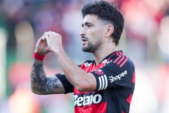 Arrascaeta marcou seu 13º gol no Brasileirão  -  (crédito: Foto: Gilvan de Souza/Flamengo)