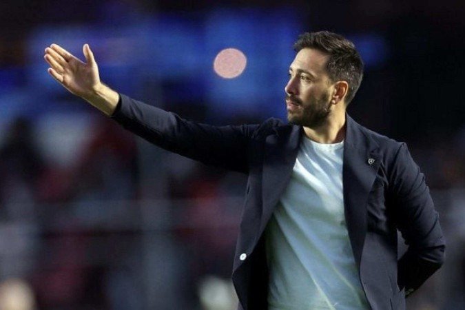 Davide Ancelotti está perdido. Que encontre, então, logo o caminho  -  (crédito: Foto: Vitor Silva/Botafogo)