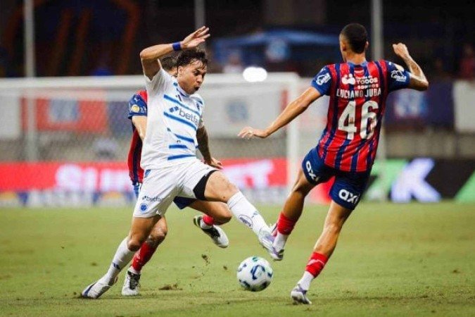 Cruzeiro venceu o Bahia por 2 a 1, de virada, em Salvador -  (crédito: Foto: Divulgação/Cruzeiro)