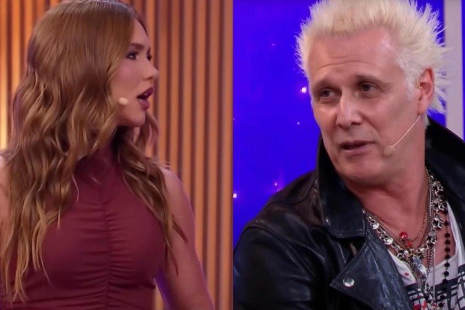 Supla presenteia Virginia com item íntimo e detalhe chama atenção -  (crédito: Reprodução/SBT)