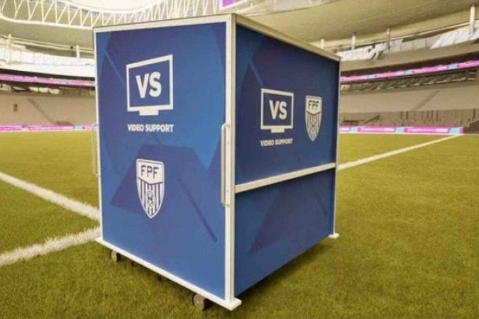 Novidade será usada pela primeira vez no Brasil  -  (crédito: Foto: Divulgação/FPF)