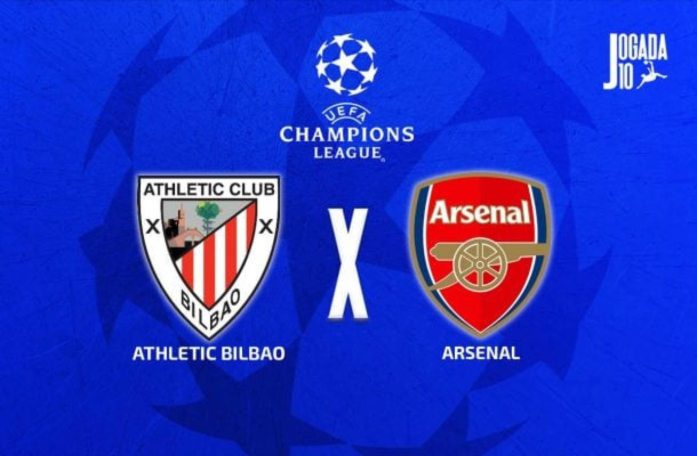 Athletic Bilbao x Arsenal: onde assistir, escalações e arbitragem