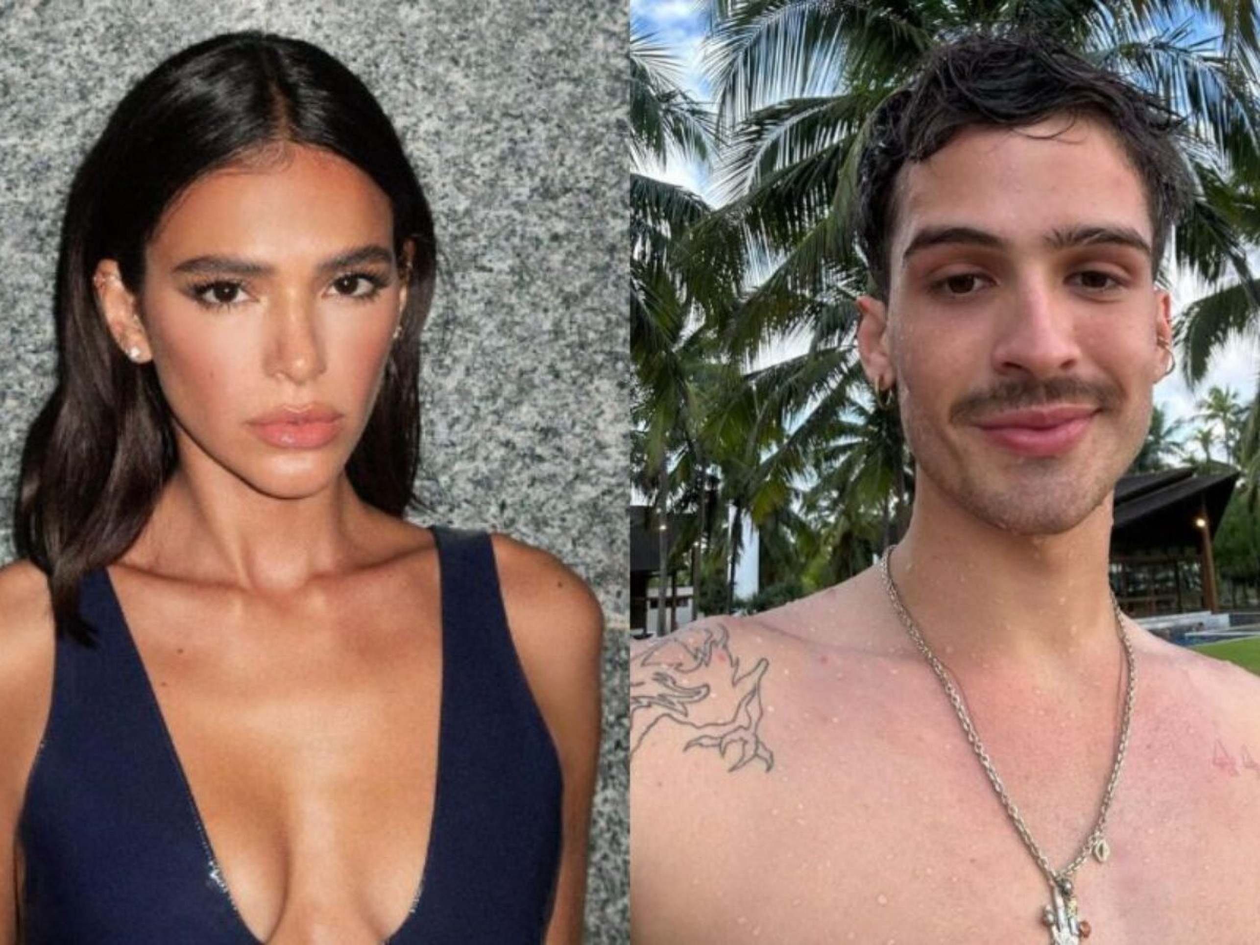Com sandália arrebentada, Marquezine deixa festa com João Guilherme - (crédito: Reprodução/Internet) Com sandália arrebentada, Marquezine deixa festa com João Guilherme - (crédito: Reprodução/Internet)