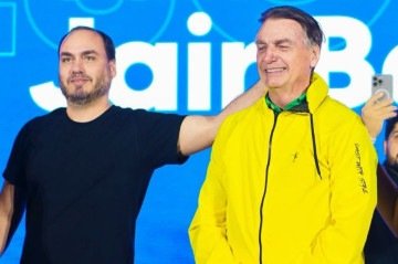 Carlos Bolsonaro cobra revogação da prisão do pai: "Relator em silêncio" - Reprodução/Instagram 