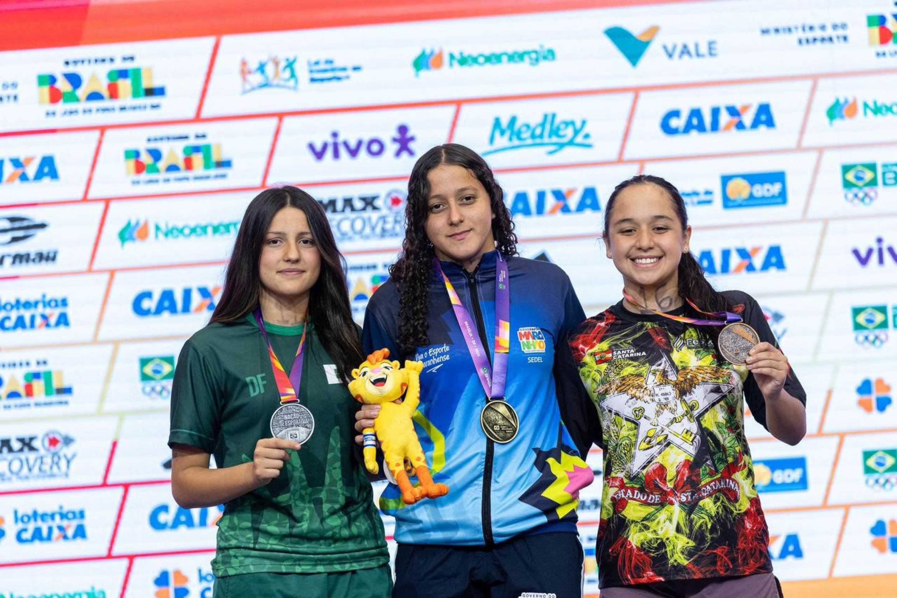  Brasiliense Maria Eduarda Borges conquista a medalha de prata nos Jogos da Juventude Brasília 2025