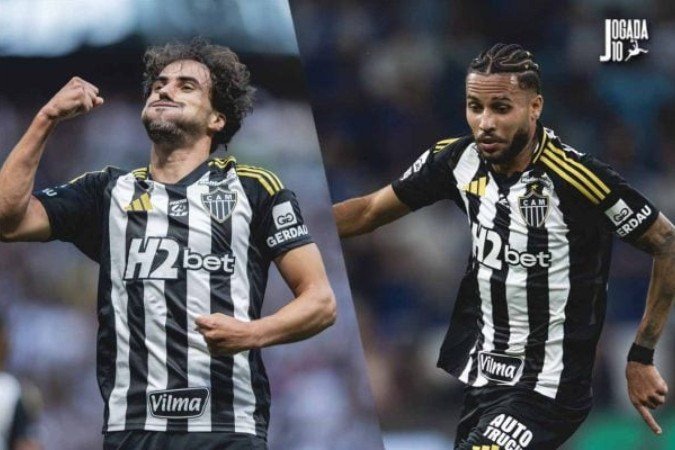 Galo sofre ainda com três desfalques na equipe -  (crédito: Foto: Pedro Souza / Atlético)