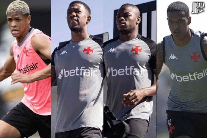 Reforços do Vasco dão resposta rápida e elevam o nível do elenco - (crédito: Foto: Matheus Lima/Vasco) Reforços do Vasco dão resposta rápida e elevam o nível do elenco - (crédito: Foto: Matheus Lima/Vasco)