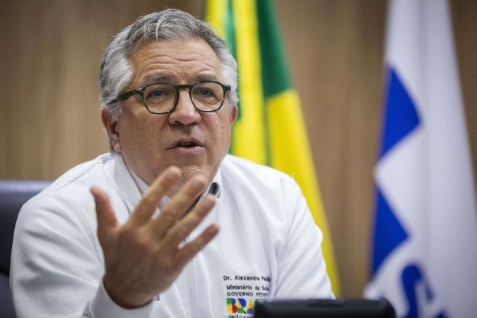 Padilha não sabe se irá aos EUA na comitiva brasileira. Quer acompanhar votação da MP do Agora Tem Especialista -  (crédito: Rafael Nascimento/MS)