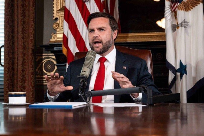 Kirk era um importante influenciador de direita e apoiador do presidente Donald Trump e do vice-presidente J.D. Vance -  (crédito: Getty Images)