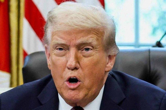 O presidente ecoou o discurso de que Kirk é um 'mártir' da causa conservadora -  (crédito: BBC Geral)