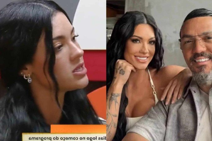 A Fazenda: Namorada de Belo se enfurece com peoa: 'Falsa!' -  (crédito: Reprodução/Record)