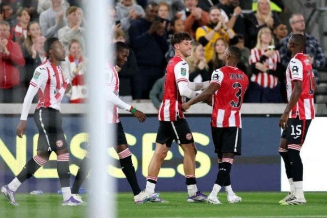 Brentford supera o Aston Villa nos pênaltis -  (crédito: Foto: Alex Davidson/Getty Images)