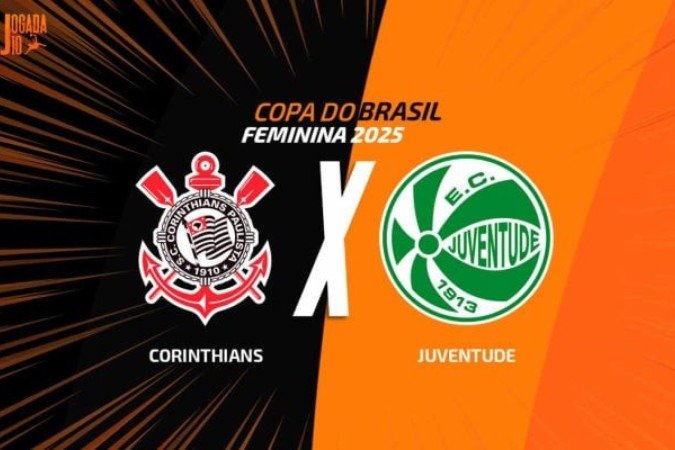 Corinthians encara o Juventude pela Copa do Brasil Feminina  -  (crédito:  Foto: Arte/Jogada10)