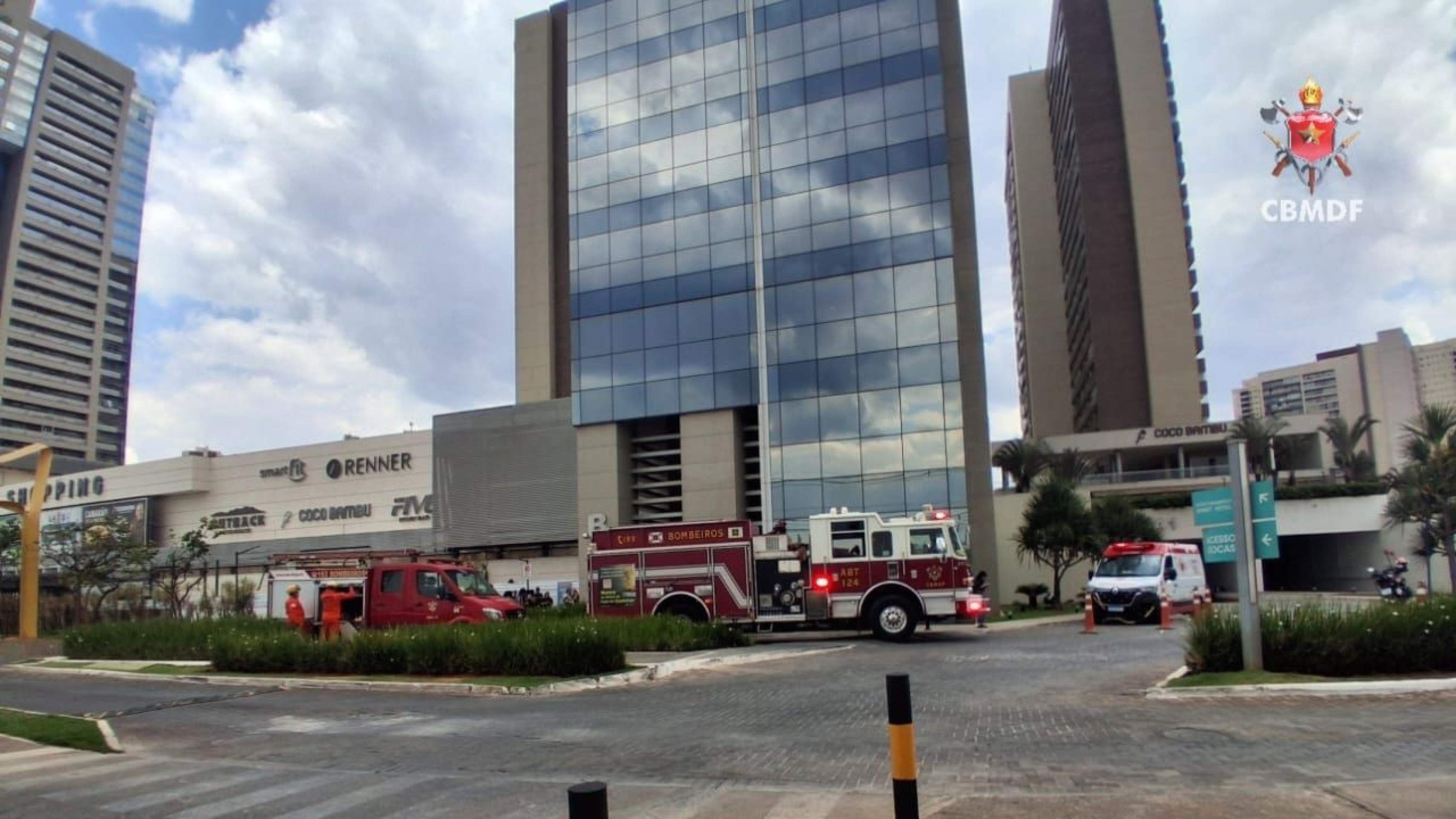 Vazamento de gás intoxica pessoas em prédio de Águas Claras