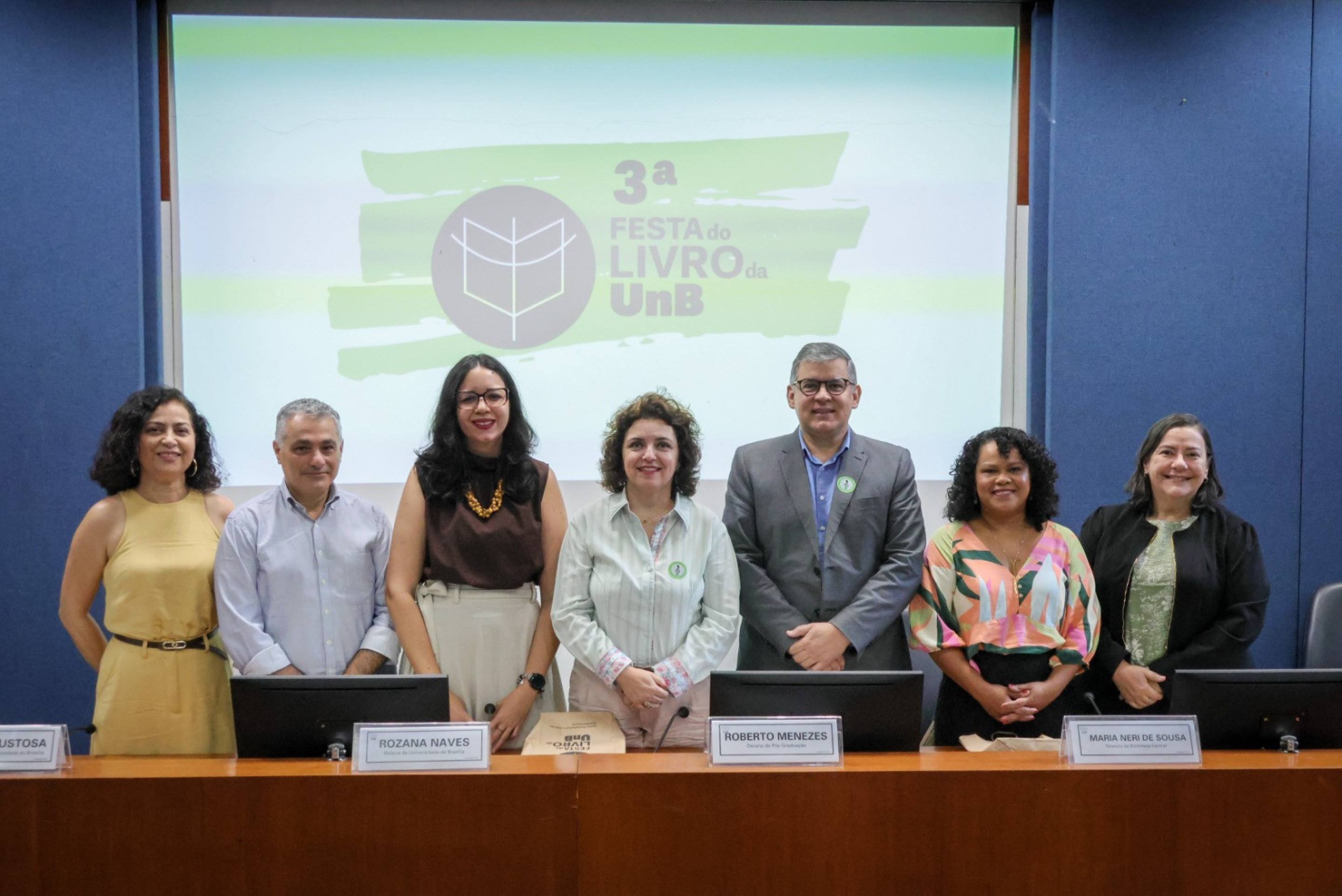 Abertura da feira do livro UnB
