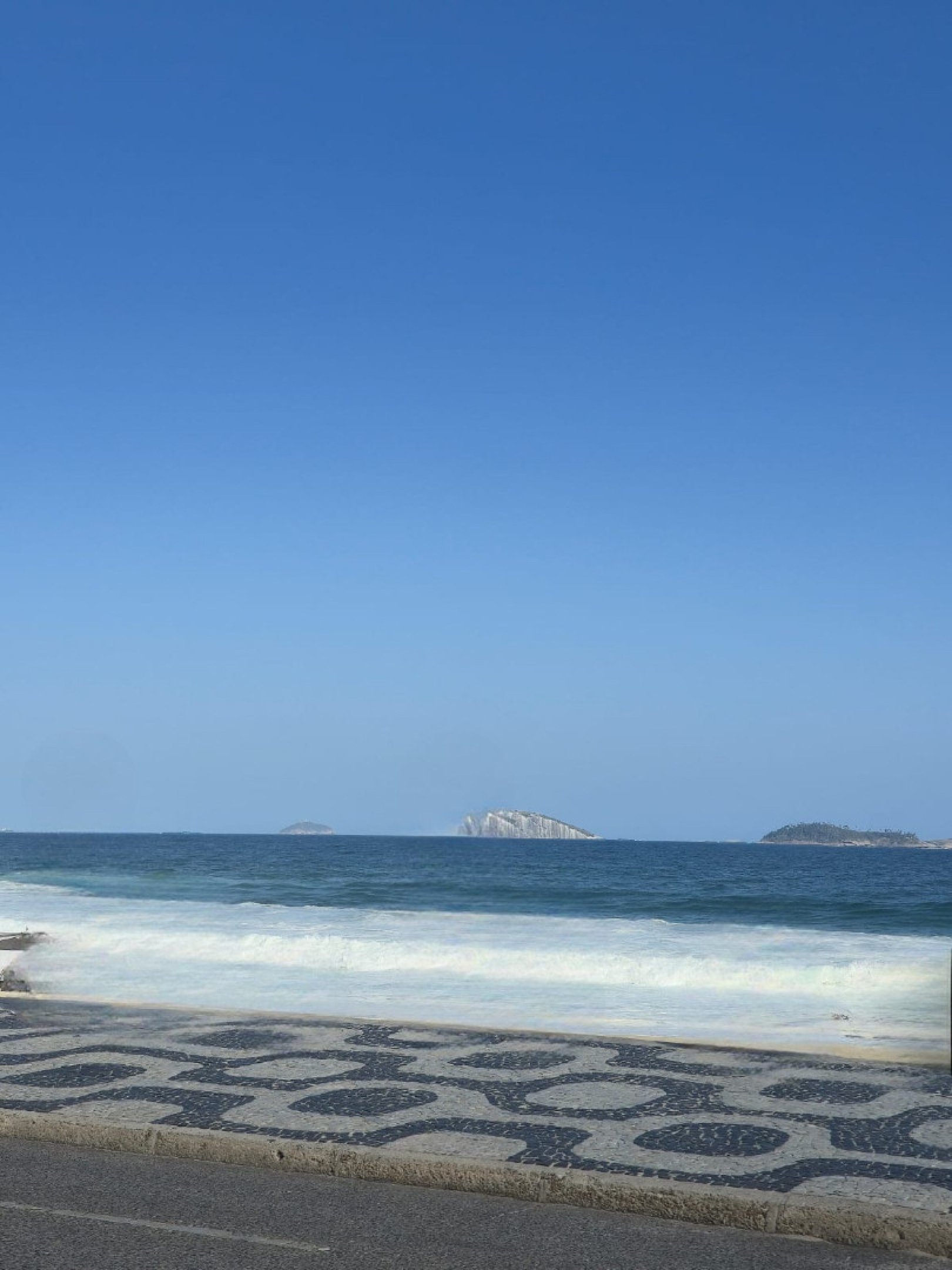 Transformações urbanas avançam na orla do bairro de Ipanema
 -  (crédito: DINO)